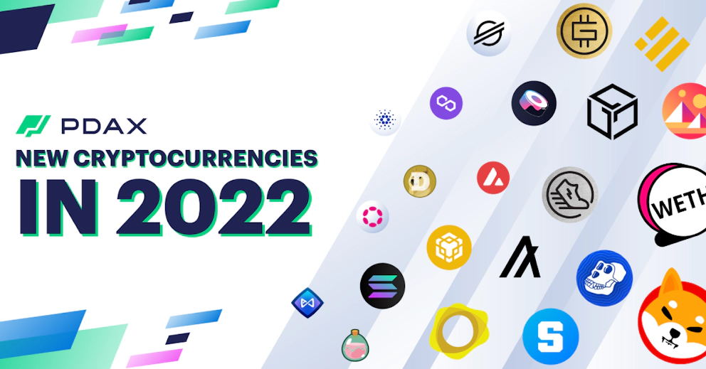 22 new cryptocurrencies made available on PDAX this 2022