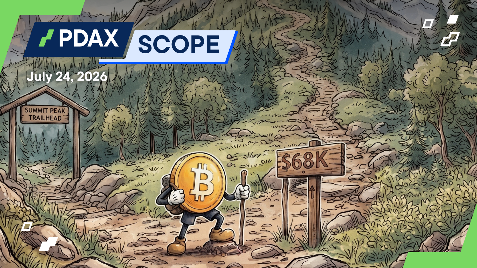 PDAXScope: BTC eyes $68K, ETH climbs, CLARITY update