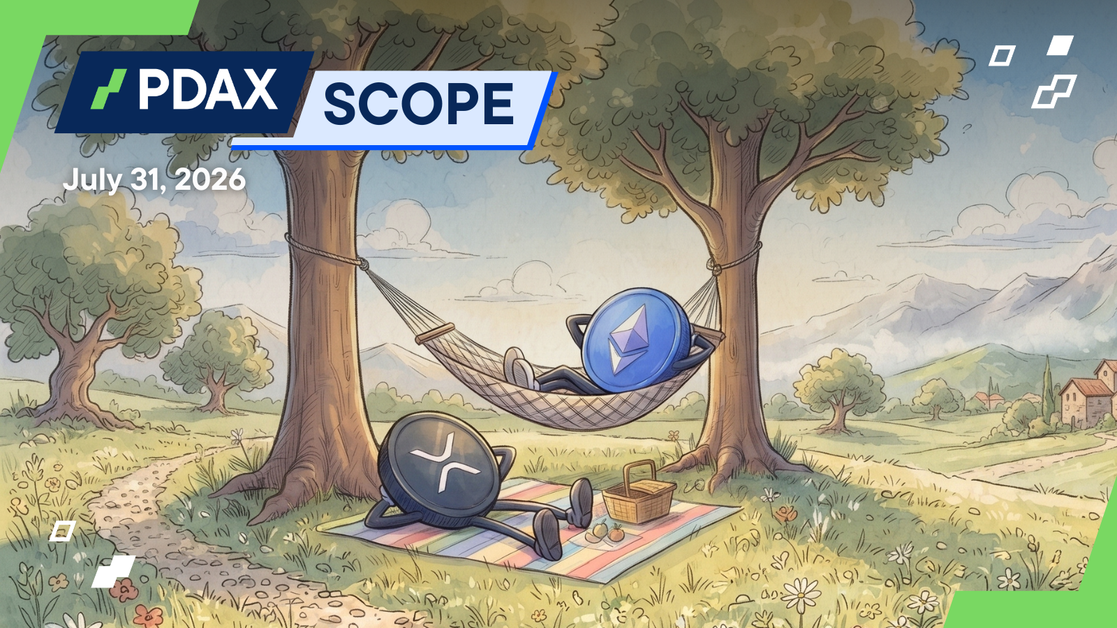 PDAXScope: ETH and XRP trade flat, FOMC in focus